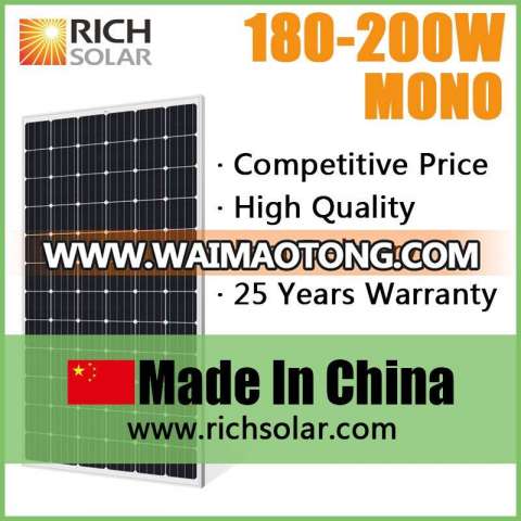 200W Solar Panel Solar Cell Solar Power PV Solar Panels