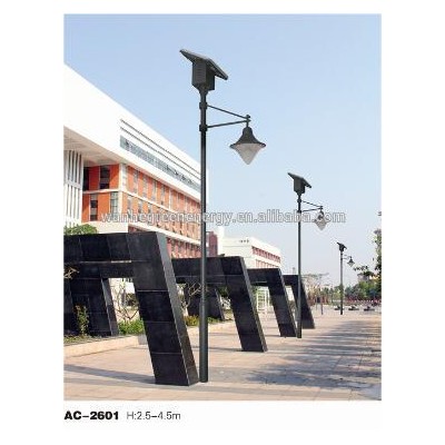 6m 8m 12m 30W-210W Solar Street Light customise CE RoHS BS EN ISO 1461 HDG