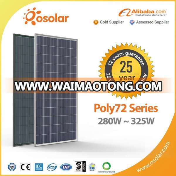 Waimaotong pv module 72 cells photovoltaic 320 325w 330 340 watt aluminium solar panel for home