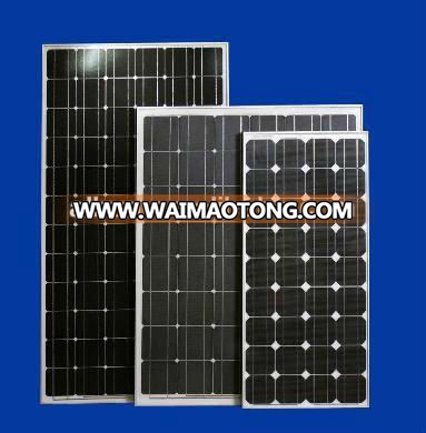 full power A grade High efficiency cheap price 12v 24v 180w mono photovoltaic solar pv panel